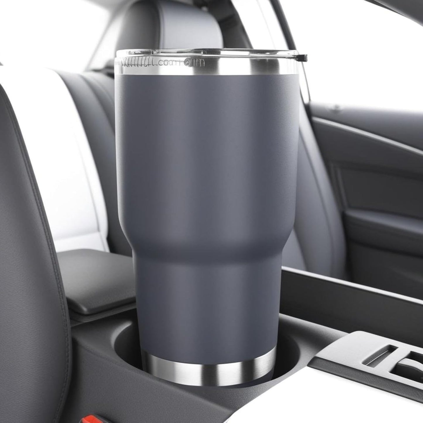Teejay11 30 oz Stainless Steel Travel Mug with Lid Double Wall Vacuum Insulated Coffee Tumblers Keeps Drinks Hot or Cold 30oz Tumbler Ideal for Water,Ice Coffee, Tea, Smoothie & More