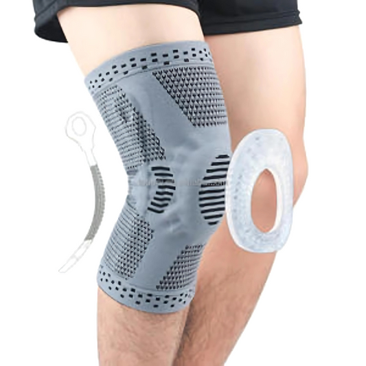 2 Pack Knee Braces for Men and Women Compression Knee Support Sleeves for Running, Sports, Arthritis, ACL, Meniscus Tear, Weightlifting & Knee Pain Relief Comfortable & Breathable Design