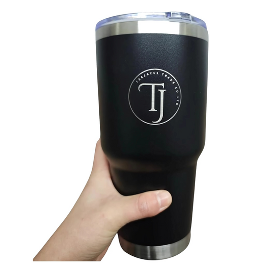 Teejay11 30 oz Stainless Steel Travel Mug with Lid Double Wall Vacuum Insulated Coffee Tumblers Keeps Drinks Hot or Cold 30oz Tumbler Ideal for Water,Ice Coffee, Tea, Smoothie & More