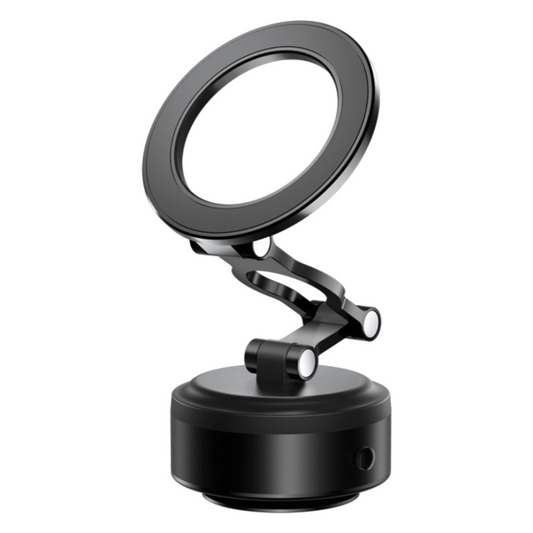 Teejay11 360 Degree Suction Car Phone Holder, Foldable Windshield Dashboard Car Phone Holder Mount Strong Vacuum Grip Smart Phone & Android Universal Car Phone Holder Included C-Cable & Extra Ring