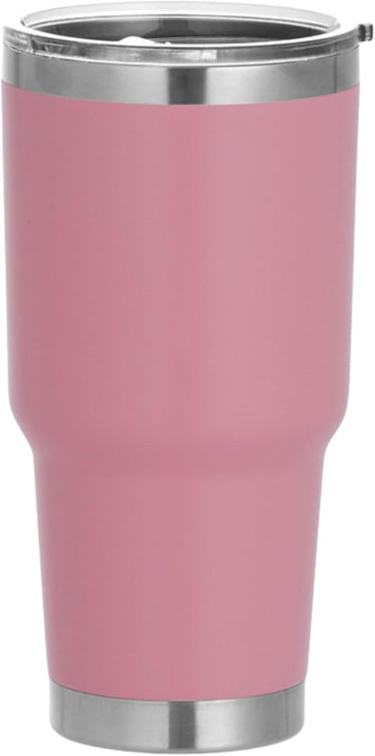 Teejay11 30 oz Stainless Steel Travel Mug with Lid Double Wall Vacuum Insulated Coffee Tumblers Keeps Drinks Hot or Cold 30oz Tumbler Ideal for Water,Ice Coffee, Tea, Smoothie & More