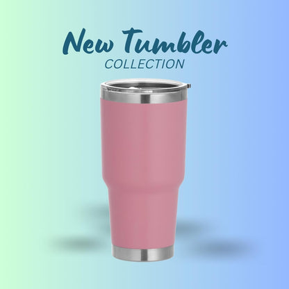 Teejay11 30 oz Stainless Steel Travel Mug with Lid Double Wall Vacuum Insulated Coffee Tumblers Keeps Drinks Hot or Cold 30oz Tumbler Ideal for Water,Ice Coffee, Tea, Smoothie & More