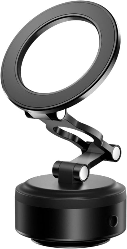 Teejay11 360 Degree Suction Car Phone Holder, Foldable Windshield Dashboard Car Phone Holder Mount Strong Vacuum Grip Smart Phone & Android Universal Car Phone Holder Included C-Cable & Extra Ring